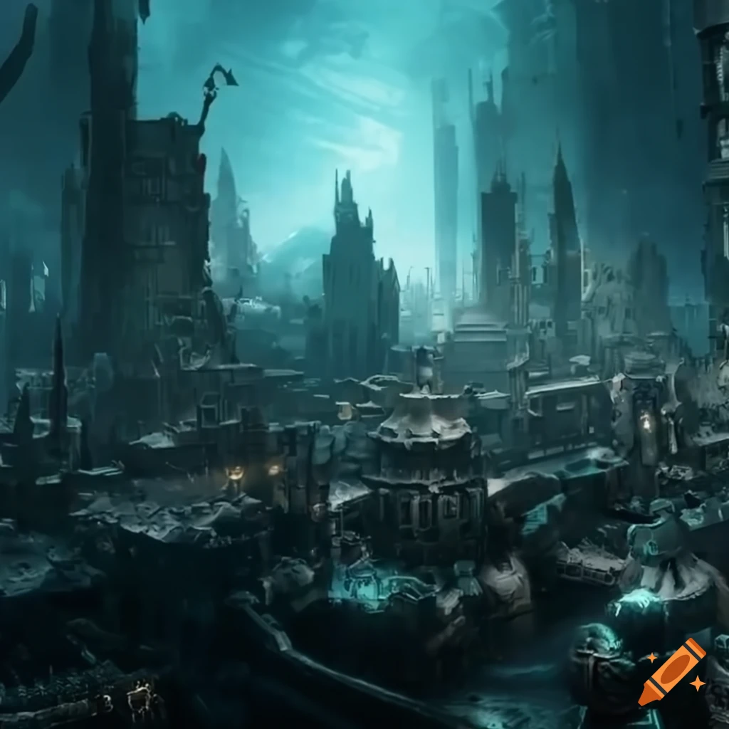 warhammer-40000-hive-city-on-craiyon