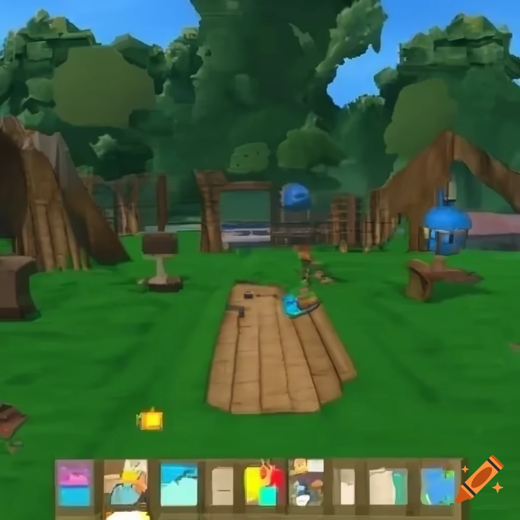 Image representing open world sandbox style on craiyon