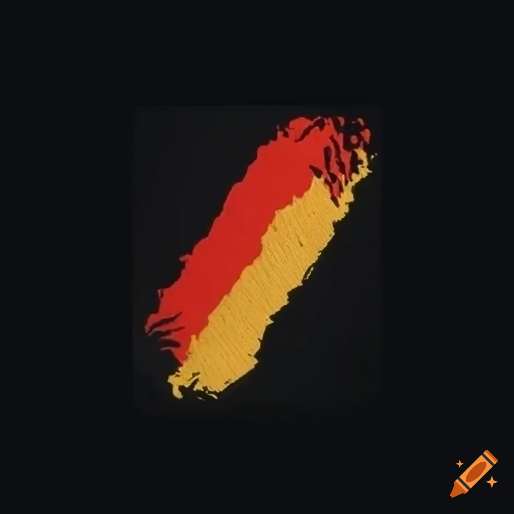 minimalist war patch design