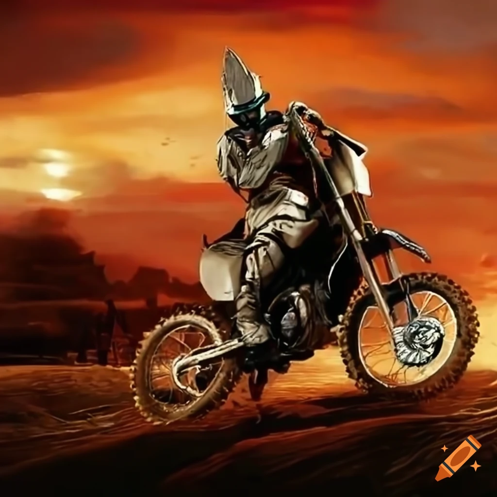 medieval motocross competition