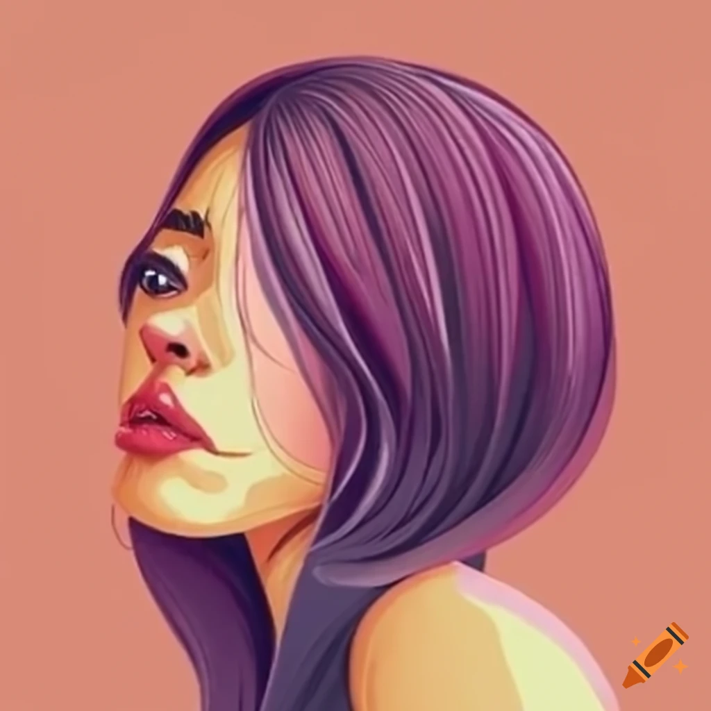 AI Art: mujer albina by @Celeste Duran