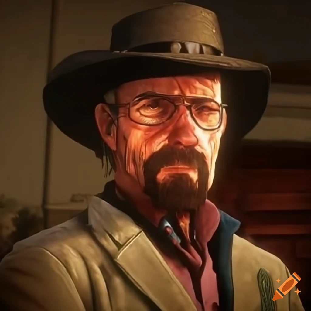 Character inspired by walter white in red dead redemption on Craiyon