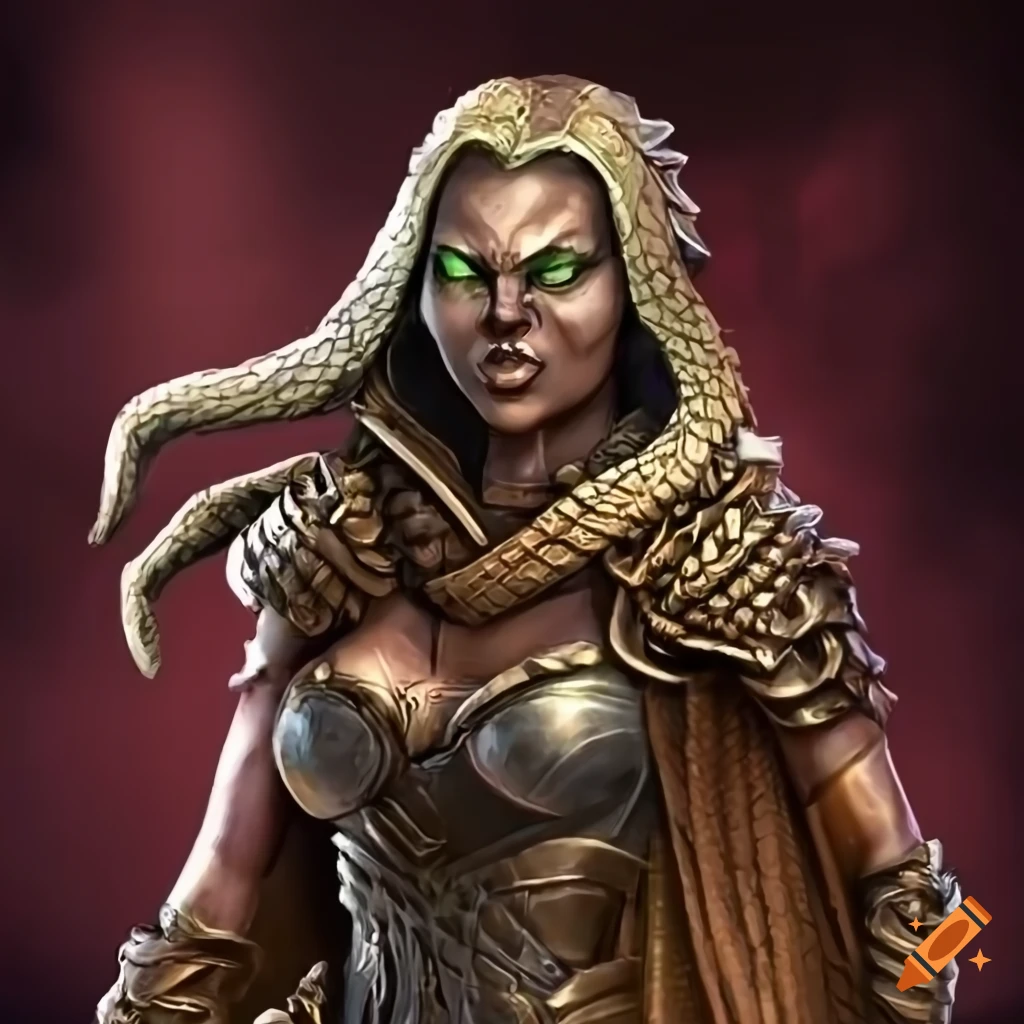 bronze female dragonborn sorcerer