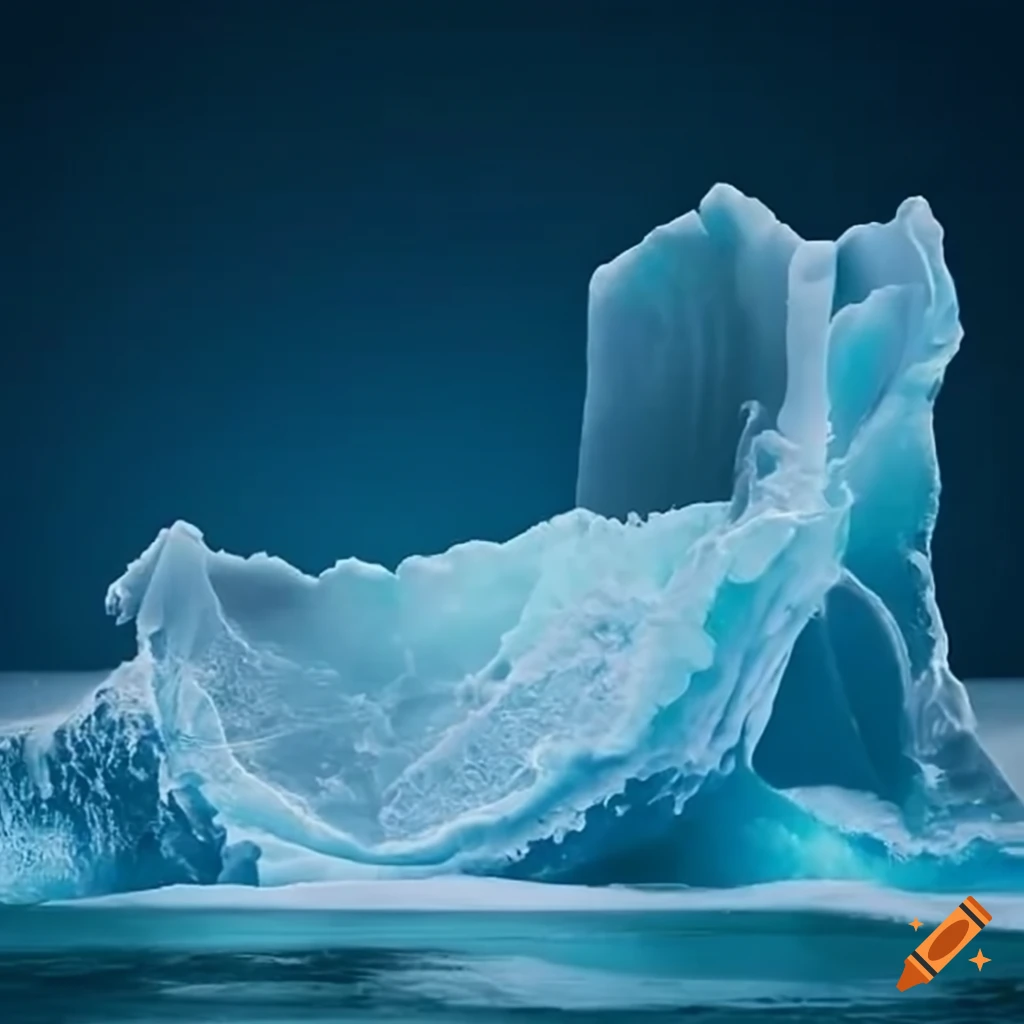 Ice Wall On Craiyon