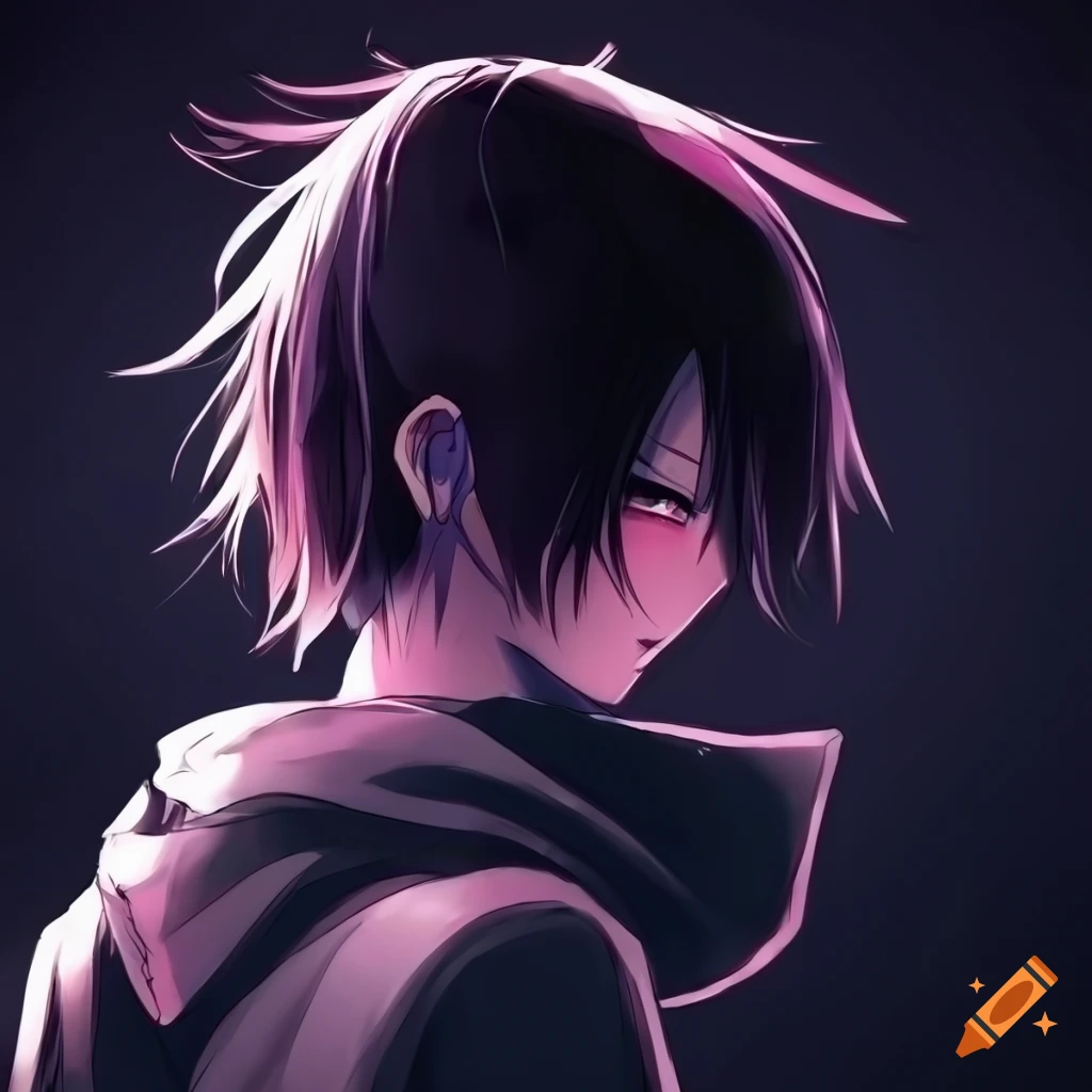 Illustration Of A Depressed Anime Boy Stock Photo, Picture and Royalty Free  Image. Image 204113516.