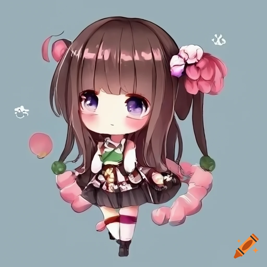 Cute Japanese Chibi Girl On Craiyon