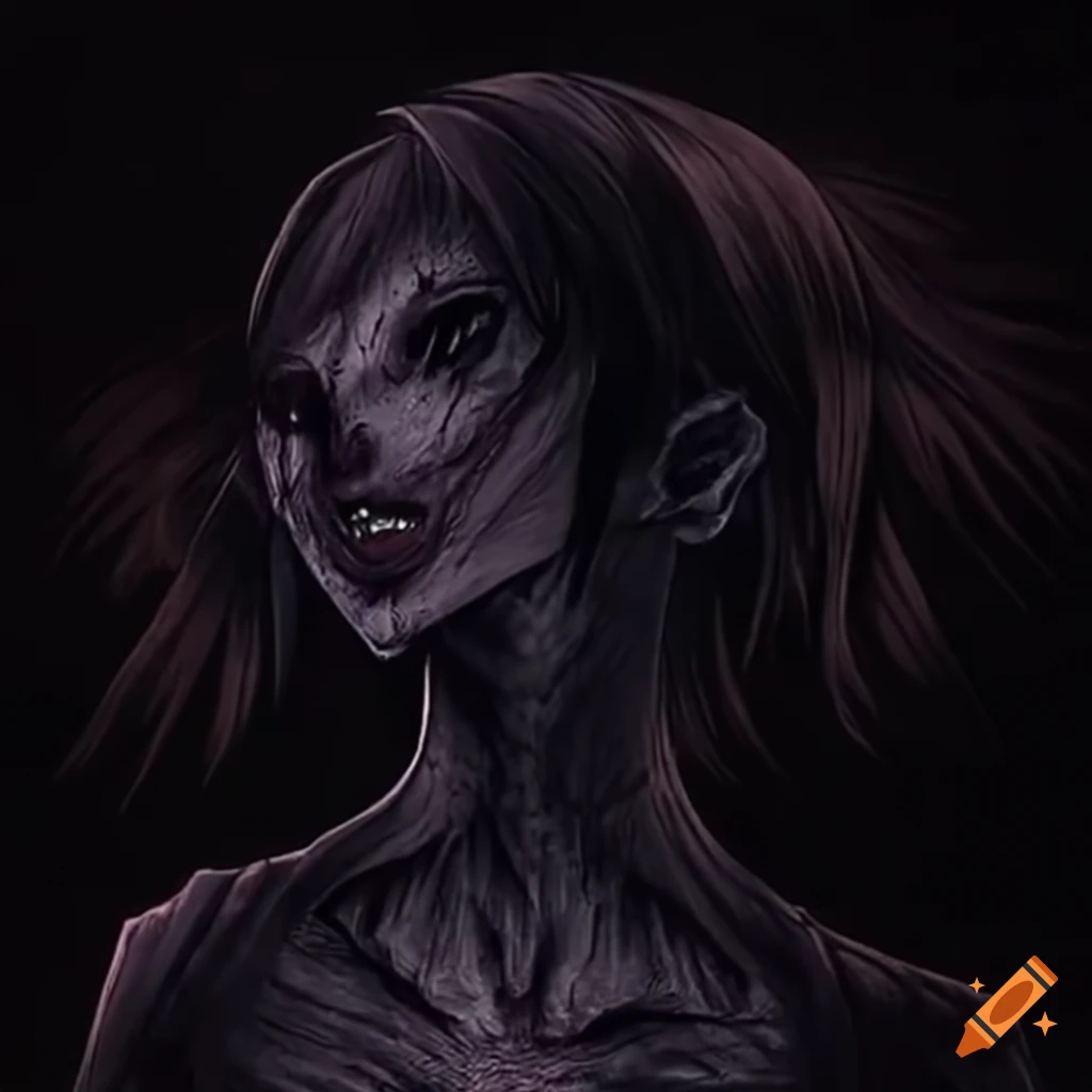 image of a spooky creature lurking in the shadows