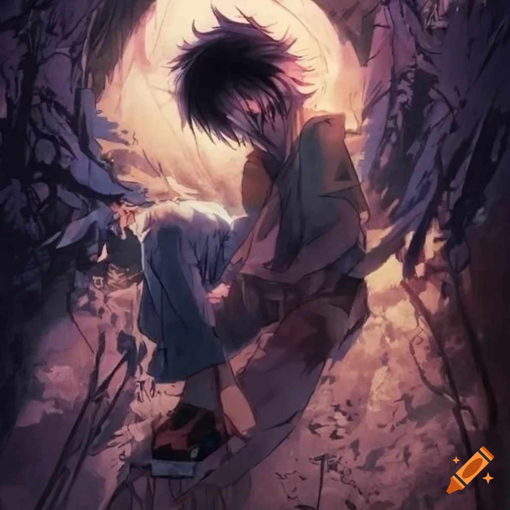 Animeboy, anime, anime boy, animes, boy, fear, man, sad, sad boy, HD phone  wallpaper