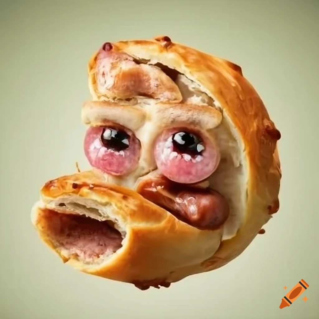 funny-sausage-roll-with-a-face-and-hands-on-craiyon