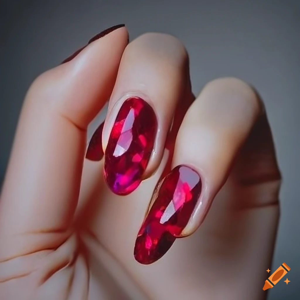 Manicure And Nail Art Ideas In Red And Pink For Valentines Day