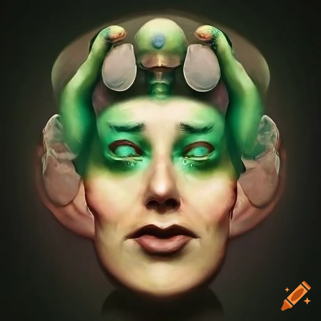 Surrealist Artwork Featuring Weird People