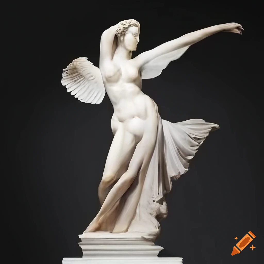 sculpture of a supermodel by Michelangelo, Antonio Canova