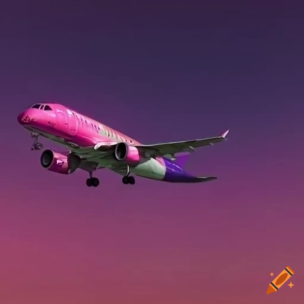 Airbus a380 with spirit airlines livery on craiyon