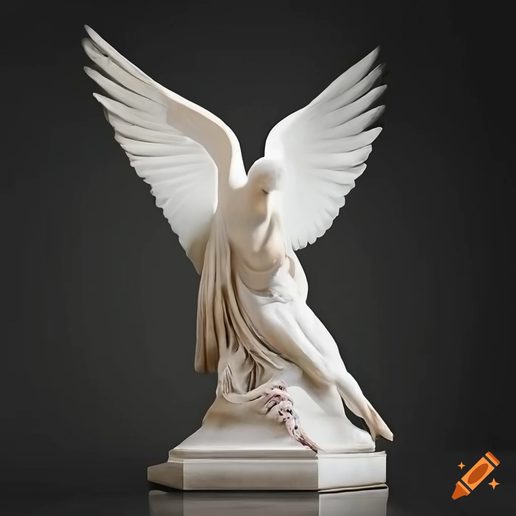 Antonio Canova White Dove Sculpture antonio-canova-white-dove-sculpture
