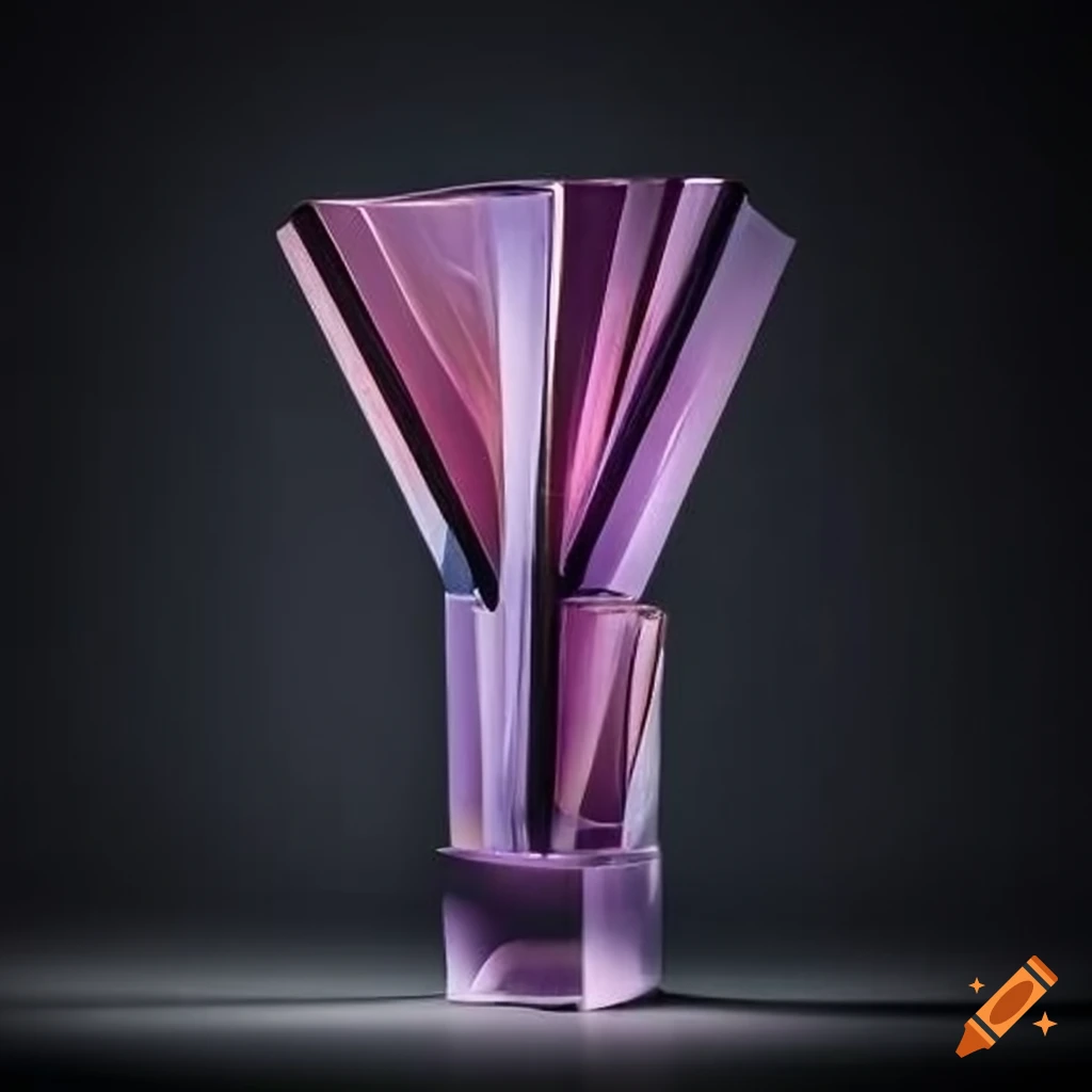 glass vase with dramatic lighting