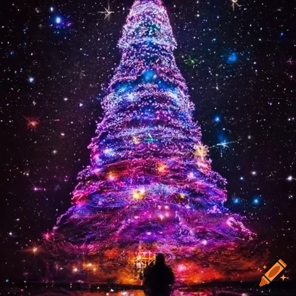 Cosmic Christmas Tree 8762