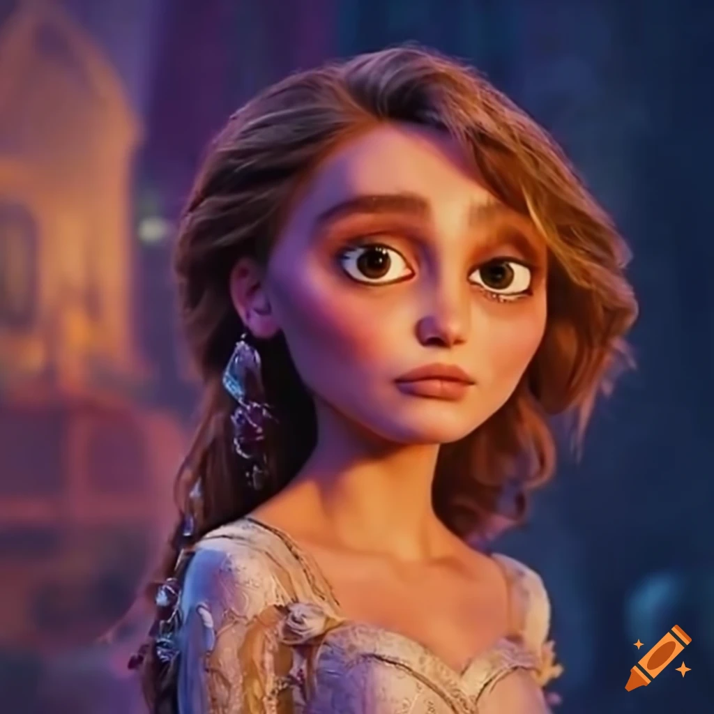 Lilyrose depp and timothee chalamet in a romantic movie