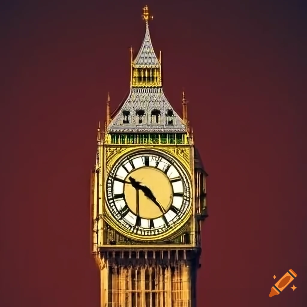Big Ben Clock Tower In London At 4 Pm On Craiyon