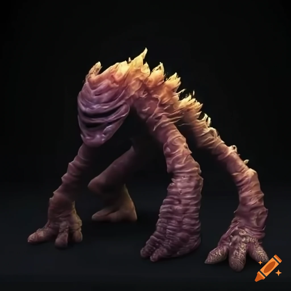 Worm Elemental creature for RPG game
