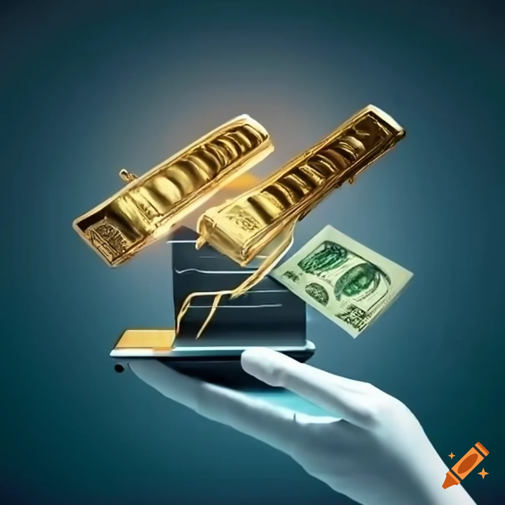 person copying trades on gold and forex market
