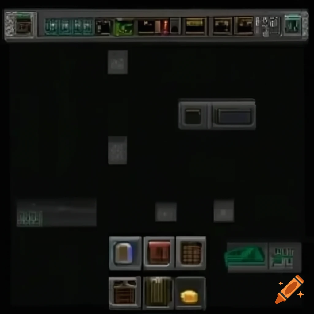 Cubecraft's user-friendly interface on Craiyon image.