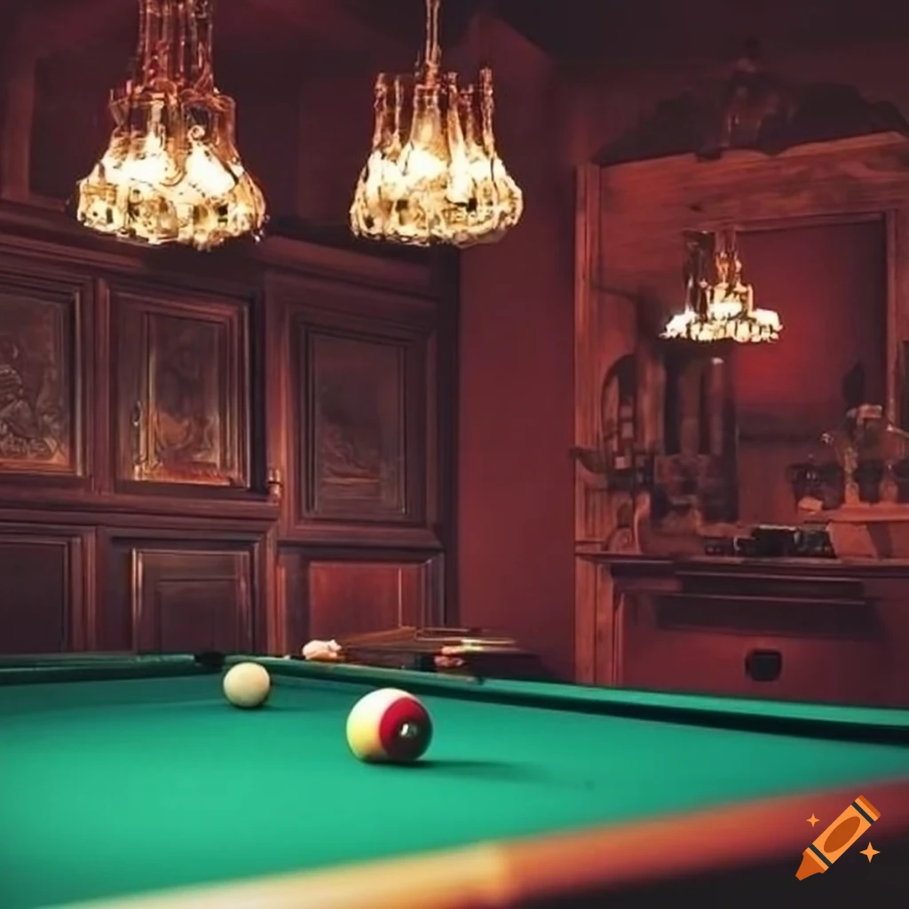 empty billiards room