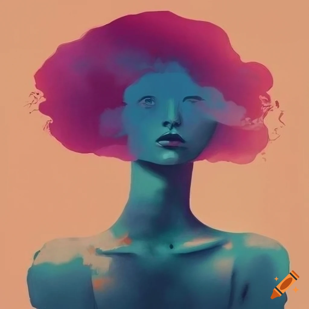 dreamy poster with a man and a woman