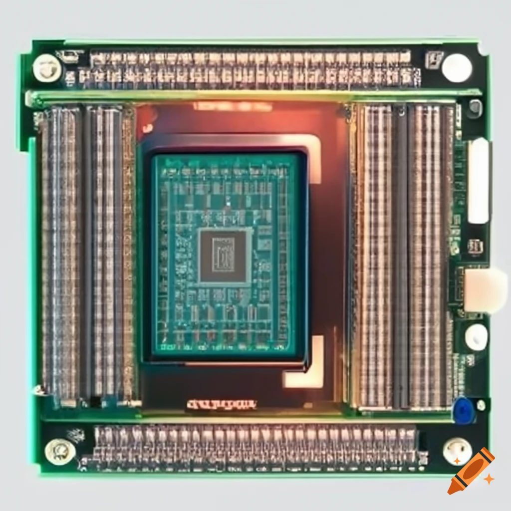 Intel Core i3 processor on Craiyon