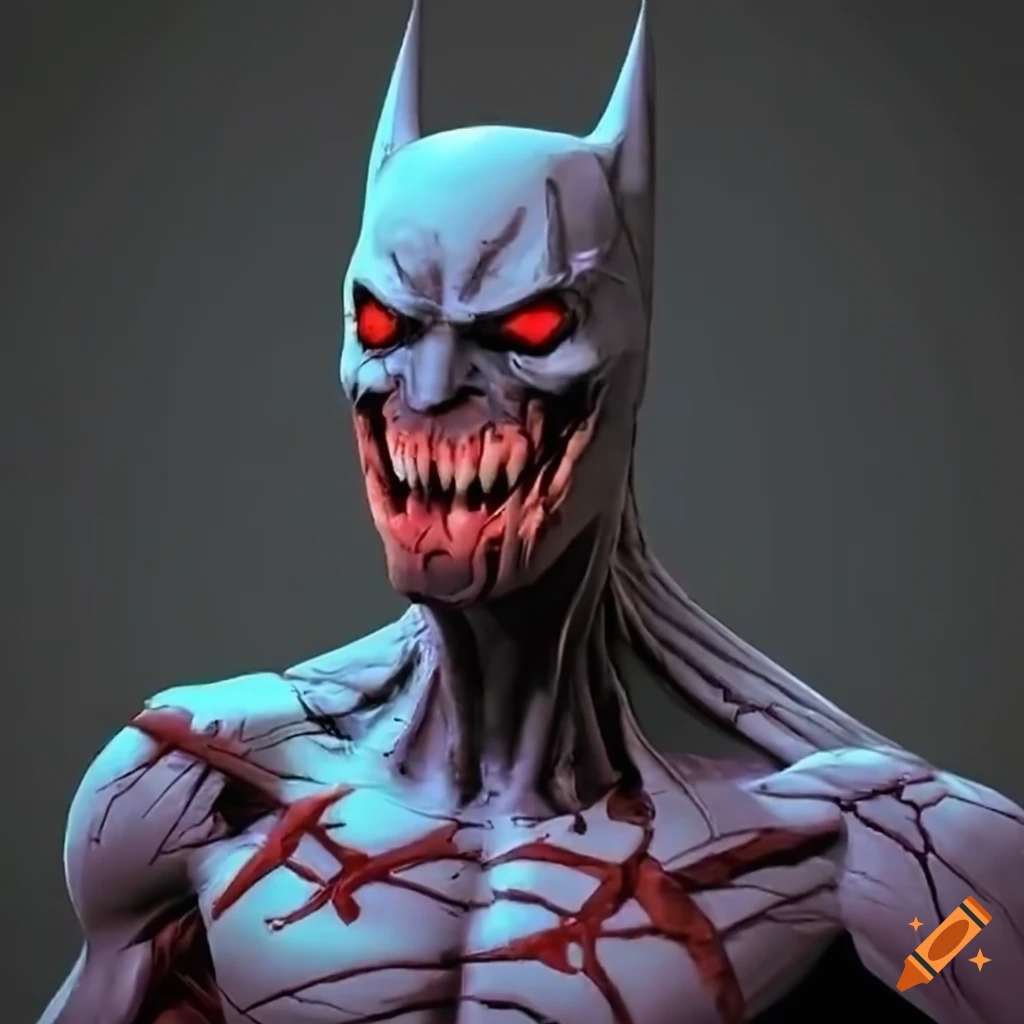 dynamic shot of Batman Beyond Carnage in flawless detail