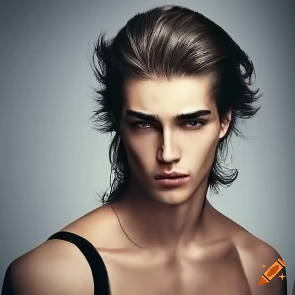 Trendy Long Hairstyle For Men