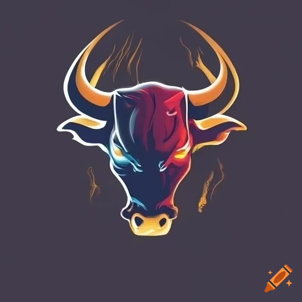 Bull Logo Template #71303 - TemplateMonster | Bull logo, Logo templates,  Logo concept