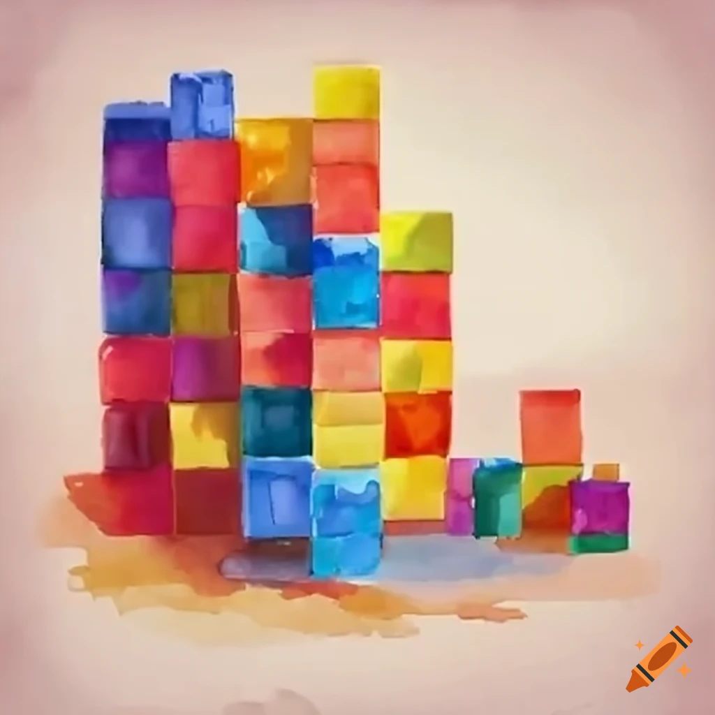 Screenshot of a basic blockbuilding game