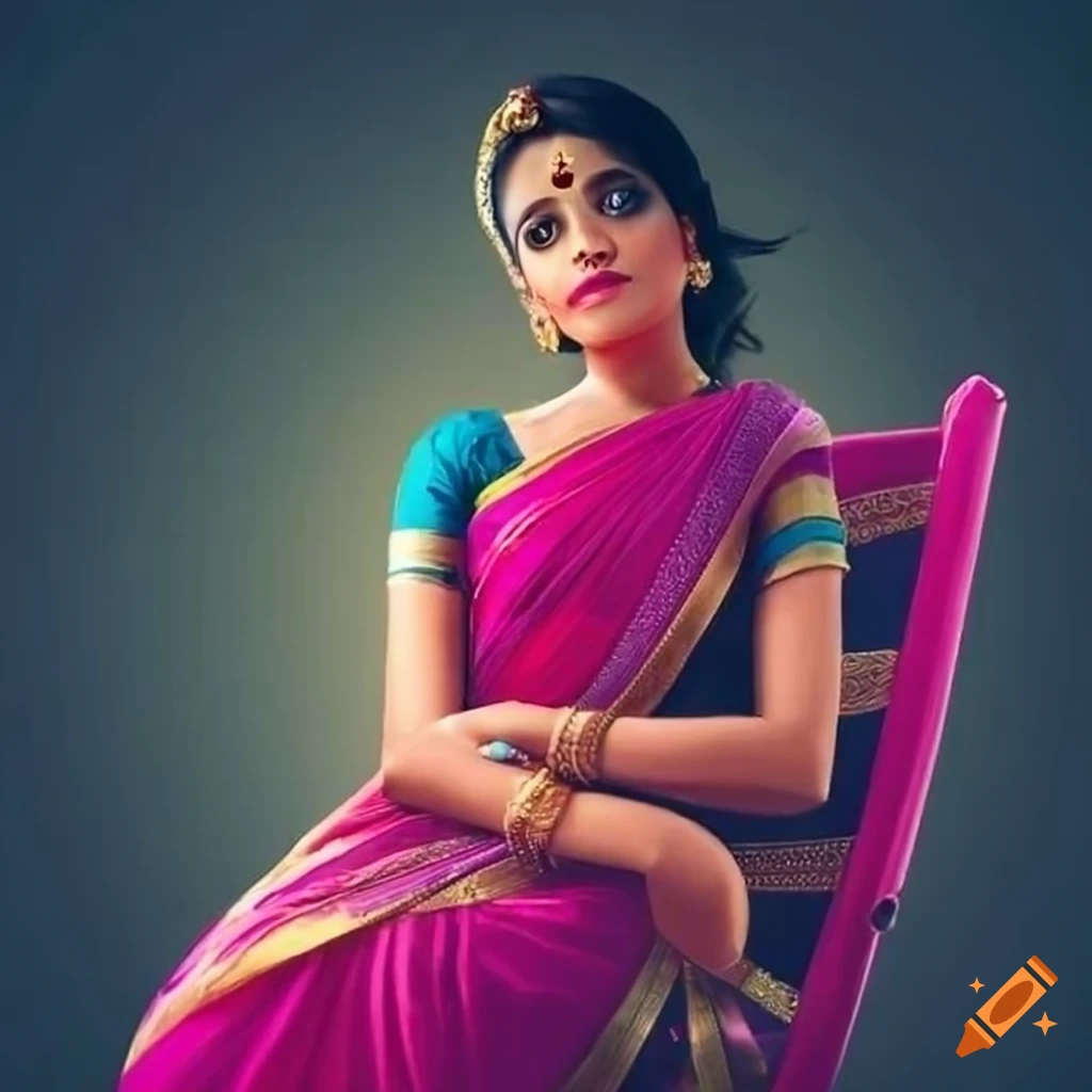 Young And Beautiful Indian Woman Wearing A Traditional Saree Poses  Gracefully In An Outdoor Setting Photo Background And Picture For Free  Download - Pngtree