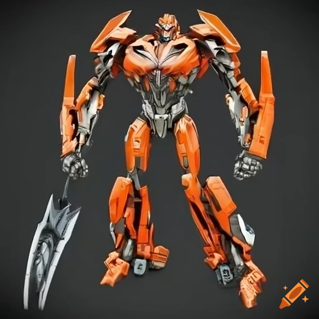 Orange Jeep Transformer From Transformers Prime On Craiyon