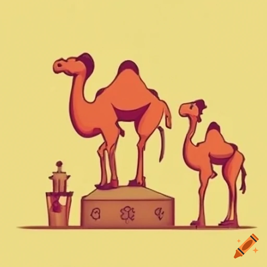 camels receiving an award
