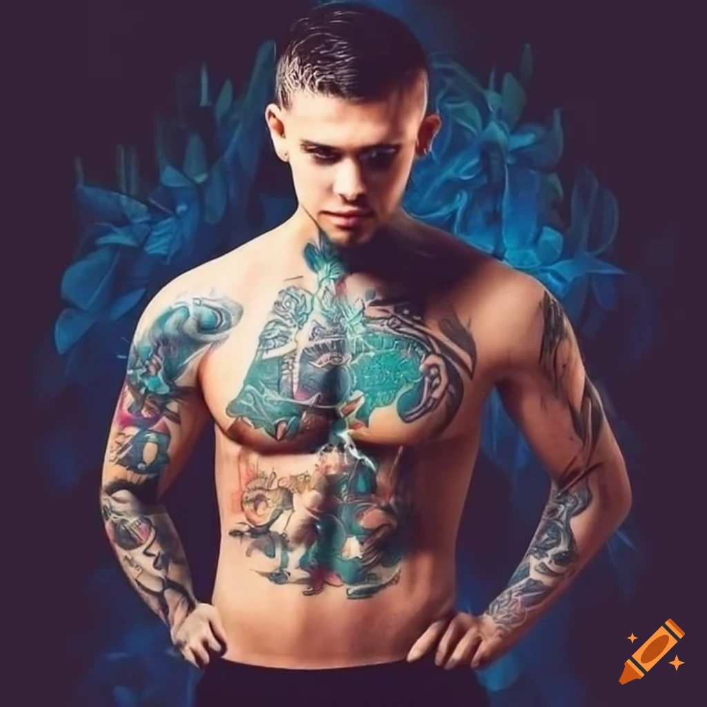 Hot male tattoos Stock Photos, Royalty Free Hot male tattoos Images |  Depositphotos