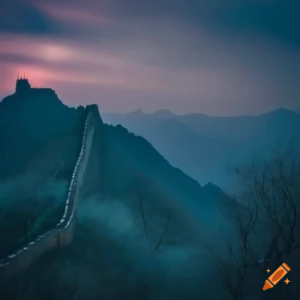 Great wall of china on craiyon