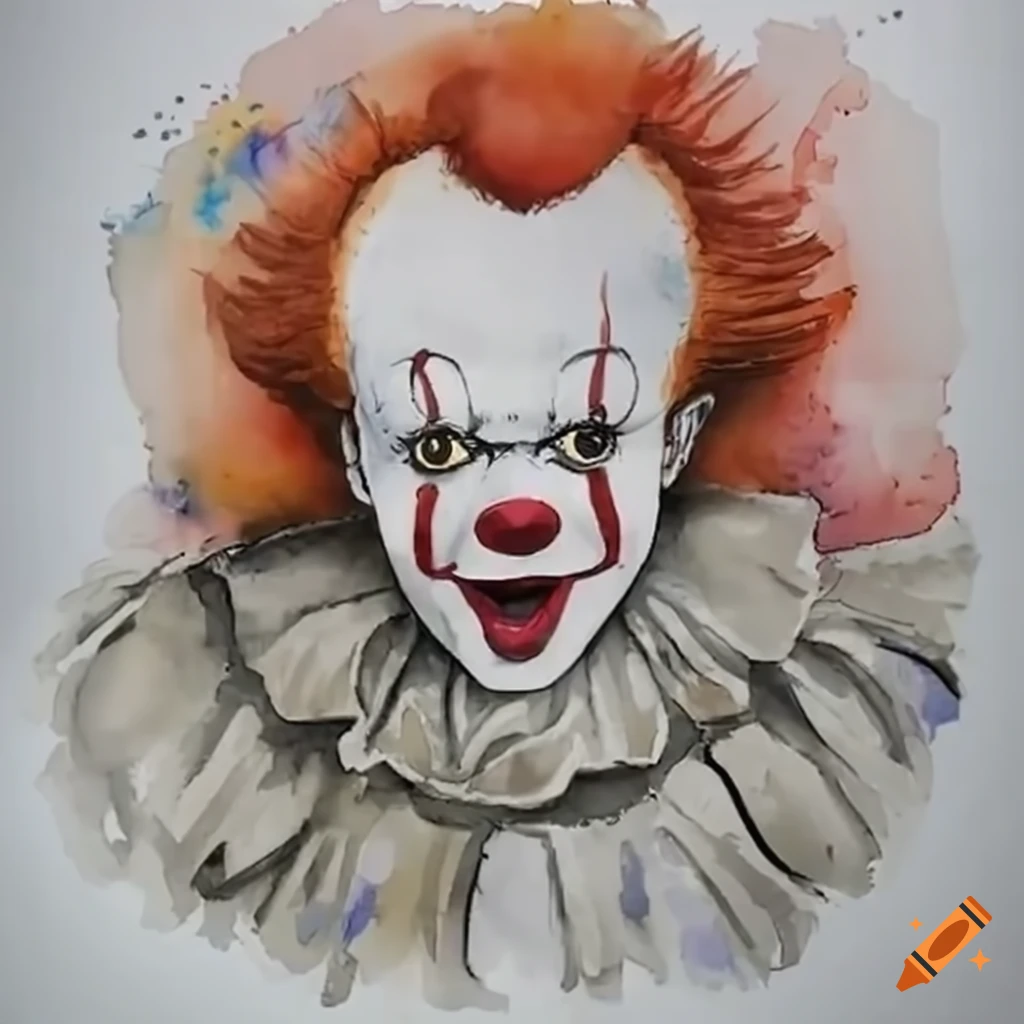 How to Draw Pennywise the Clown