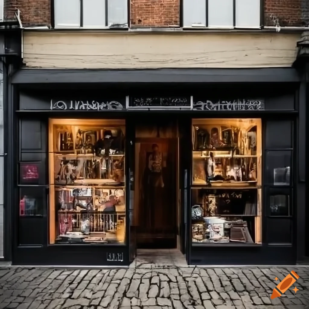 exterior of M2D Poetry magazine store