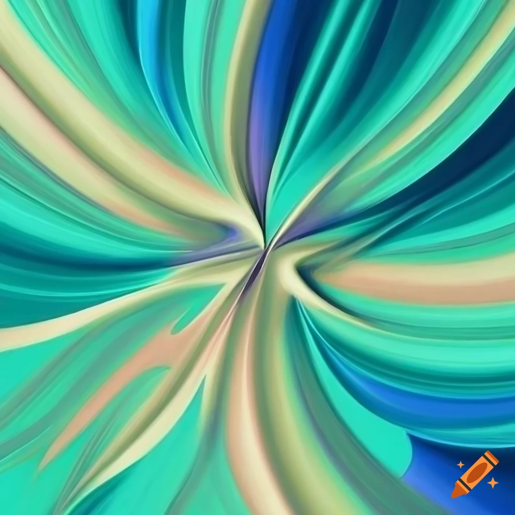 detailed pastel abstract art in art deco style