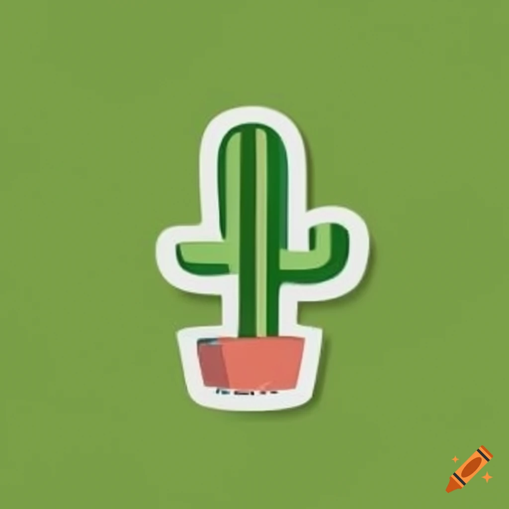 logo of a cactus for an IT company
