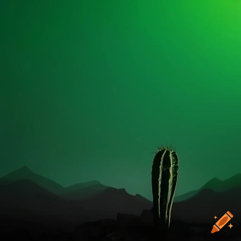 fondo gradiente con cactus