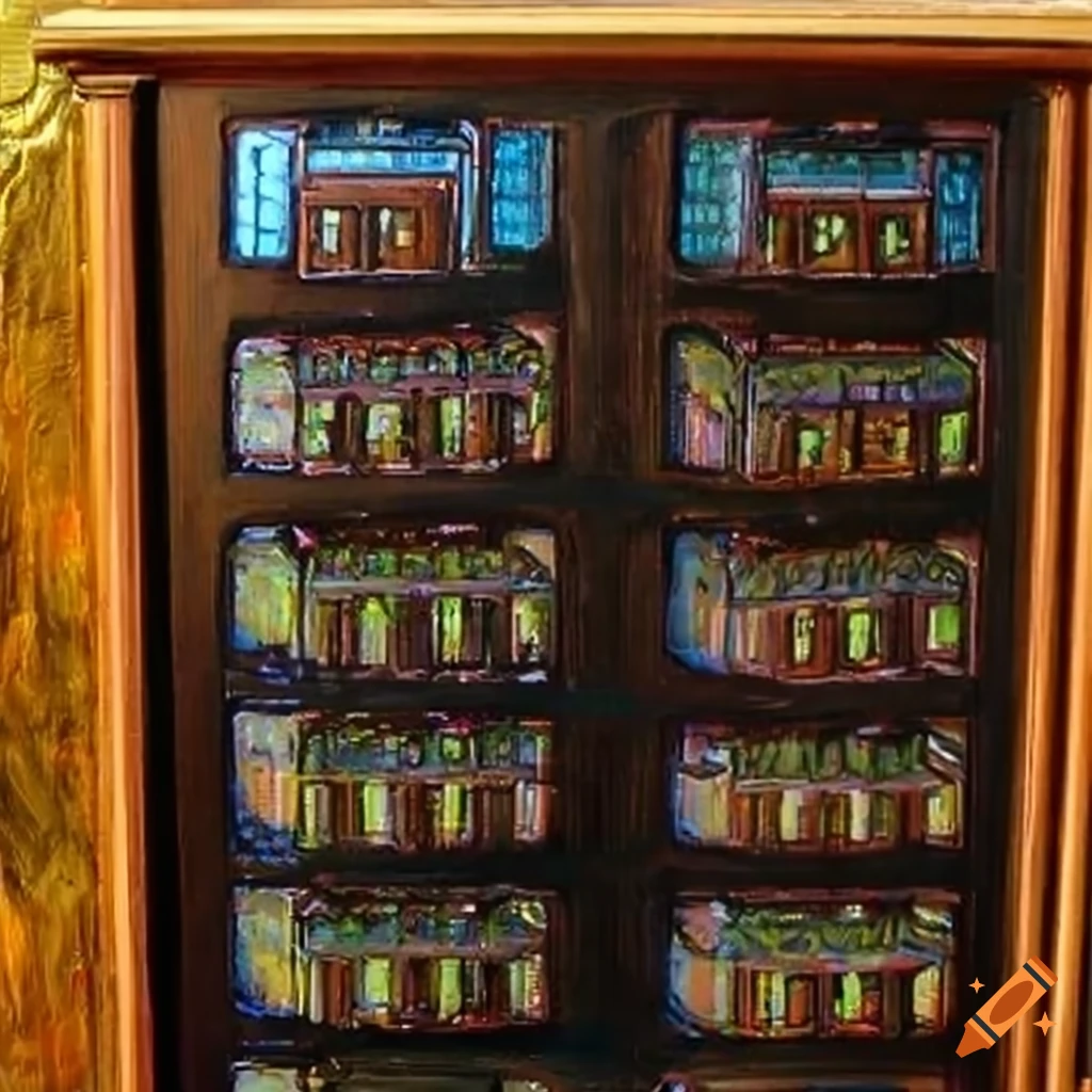 display of a server rack