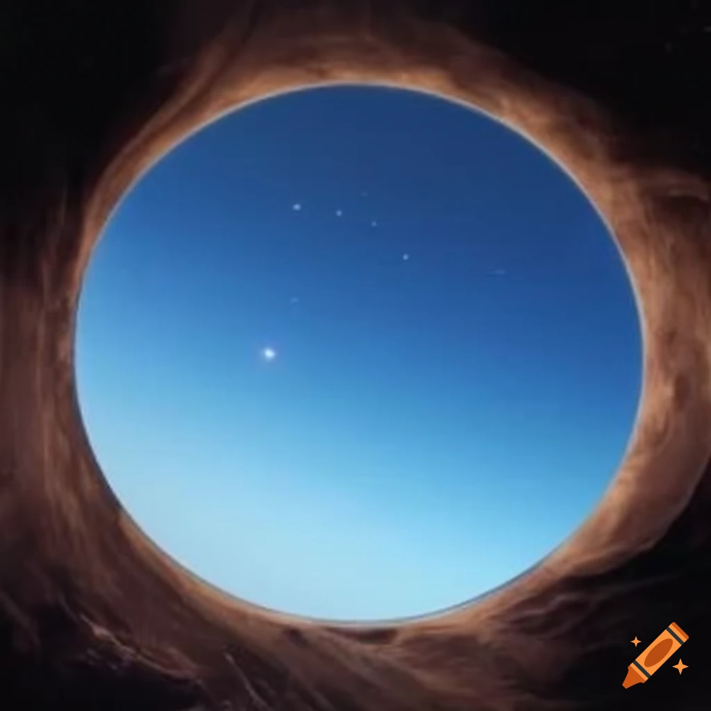 Reflection of a beautiful landscape on the largest natural mirror