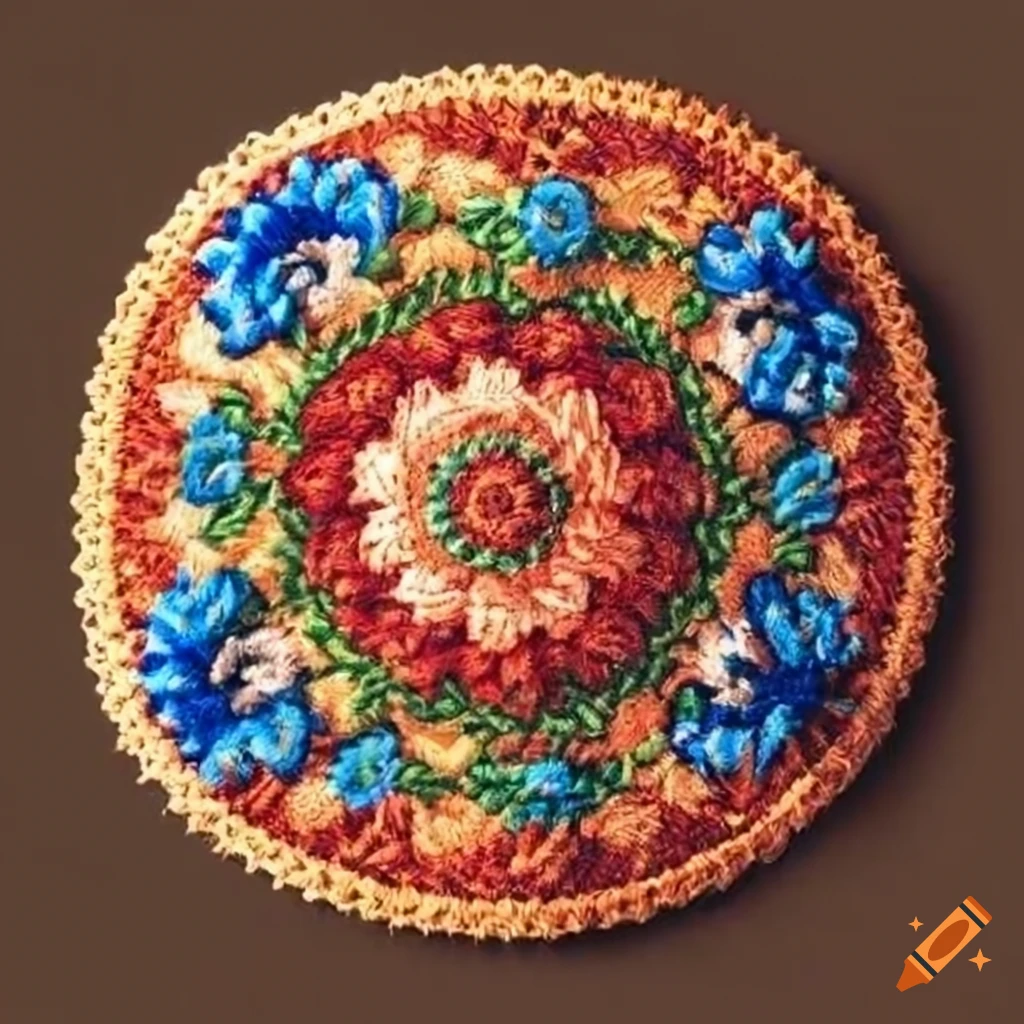 beautiful Hungarian embroidery pattern