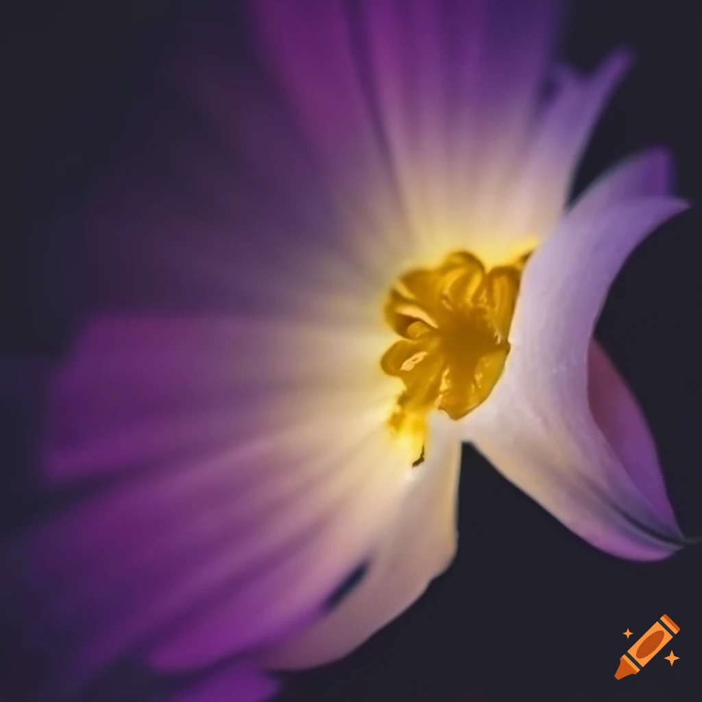 Glowing Flower In Moonlight On Craiyon