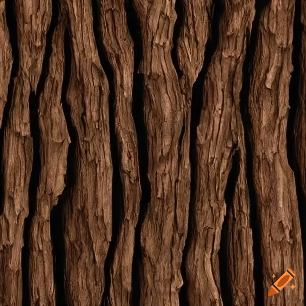 seamless oak bark textures for game environments