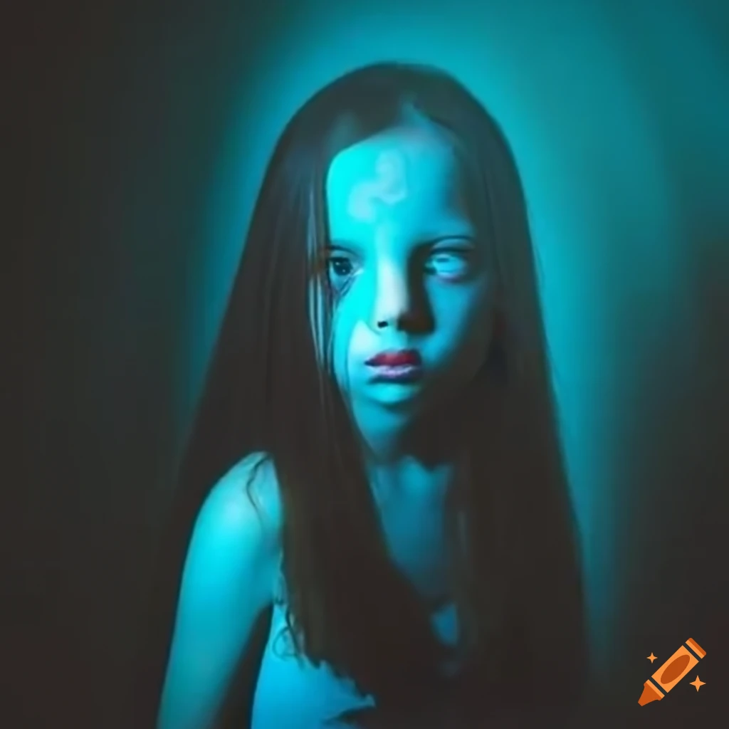 teenage girl channeling a ghost