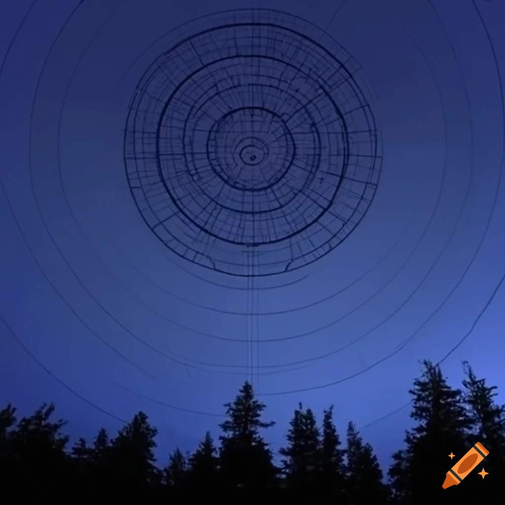 Image representing a sky grid challenge on Craiyon