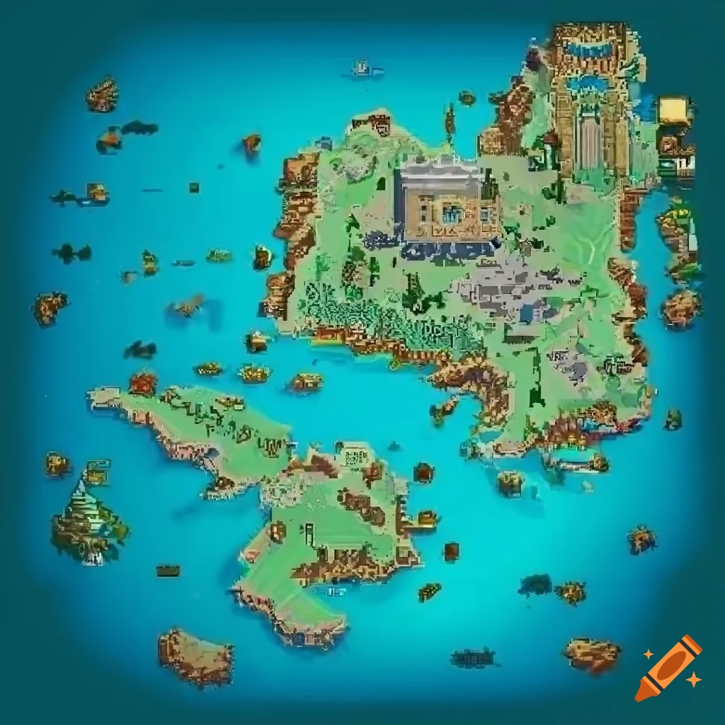 Mapa do pixel piece